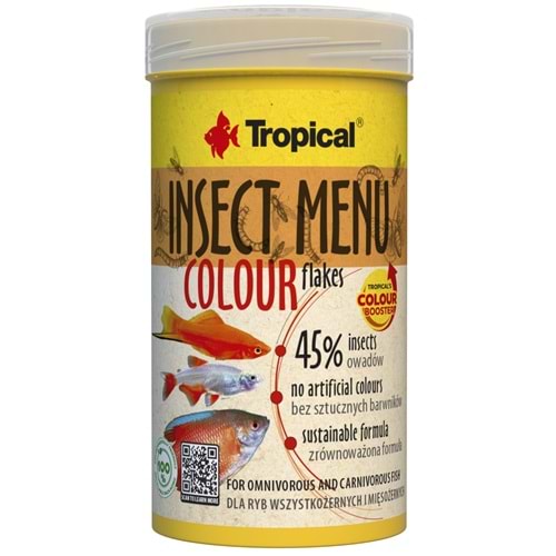Tropical Insect Menu Colour Flakes 250ml/50Gr