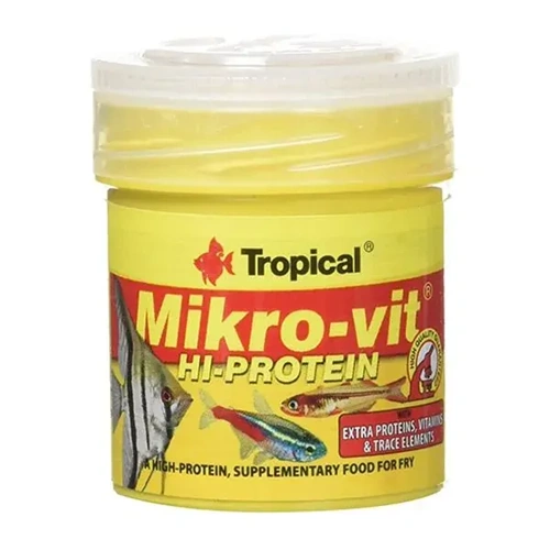 Tropical Mikro-Vit Hi-Protein 50ml/32Gr ( Yavru Balık Yemi )