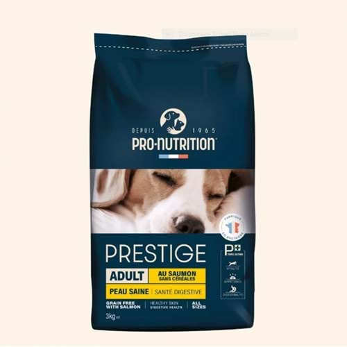 Pro Nutrition Prestige Tahılsız Somonlu Yetişkin Köpek Maması 3KG