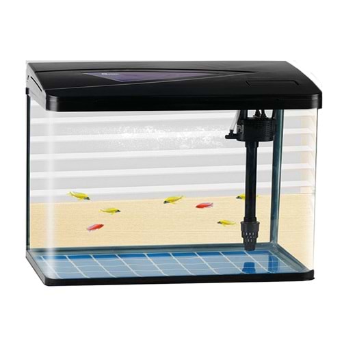 Yee Akvaryum Siyah 60*35*52cm