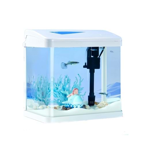 Yee Akvaryum Beyaz 23*16*28cm