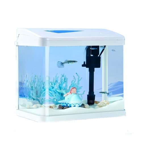 Yee Akvaryum Beyaz 31*20*34cm