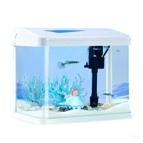 Yee Akvaryum Beyaz 50*30*46cm