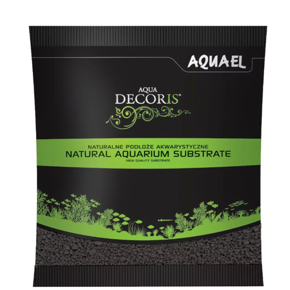Aquael Gravel Decoris Siyah Kum 1KG