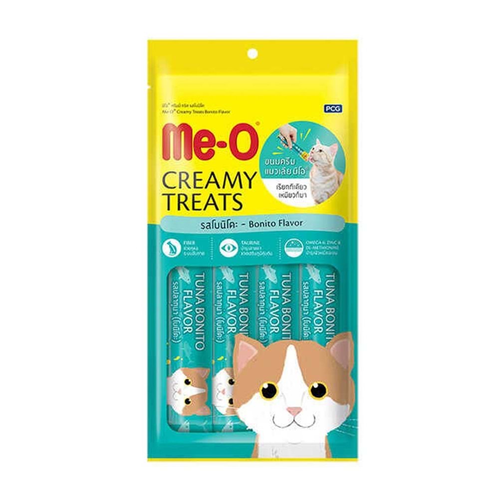 Me-O Creamy Kurutulmuş Ton Balığı Kedi Ödülü 4x15GR - 3