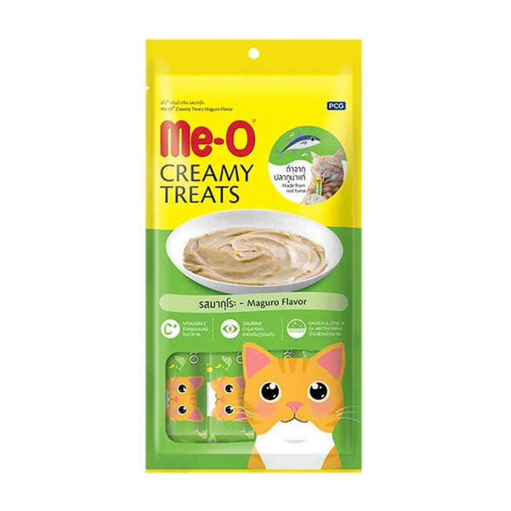 Me-O Creamy Mavi Yüzgeçli Orkinos Kedi Ödülü 4x15GR - 5