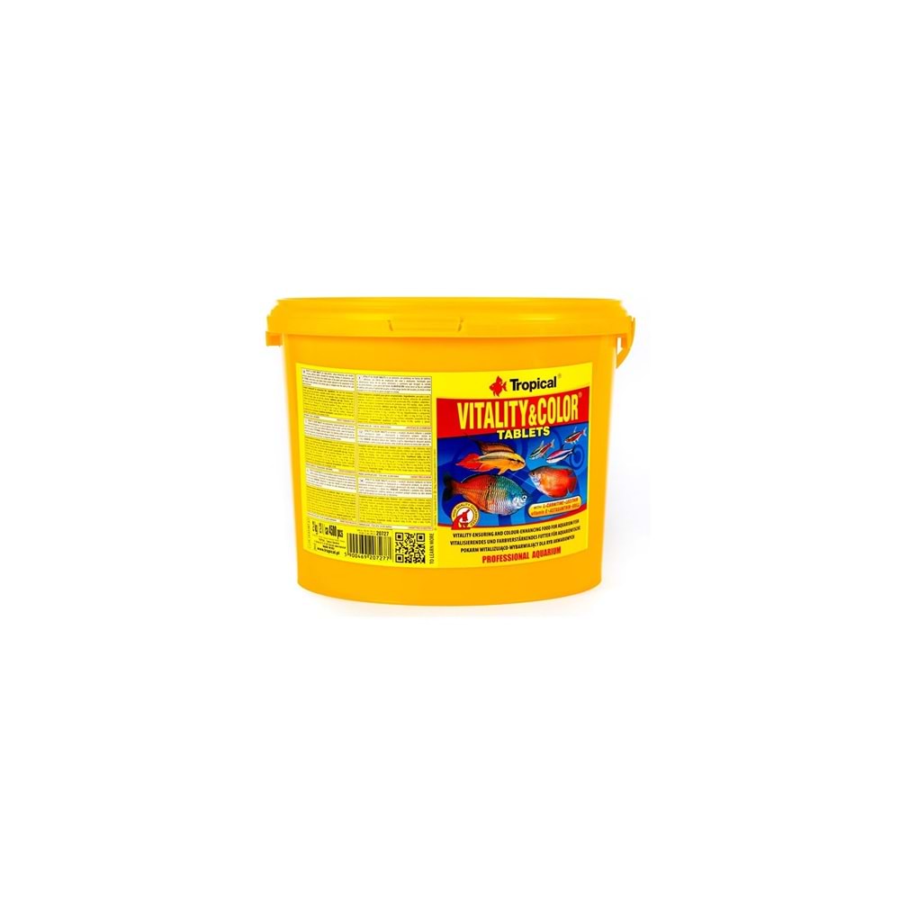 Tropical Vitality&Color Tablets 2Kg - 4500 Adet