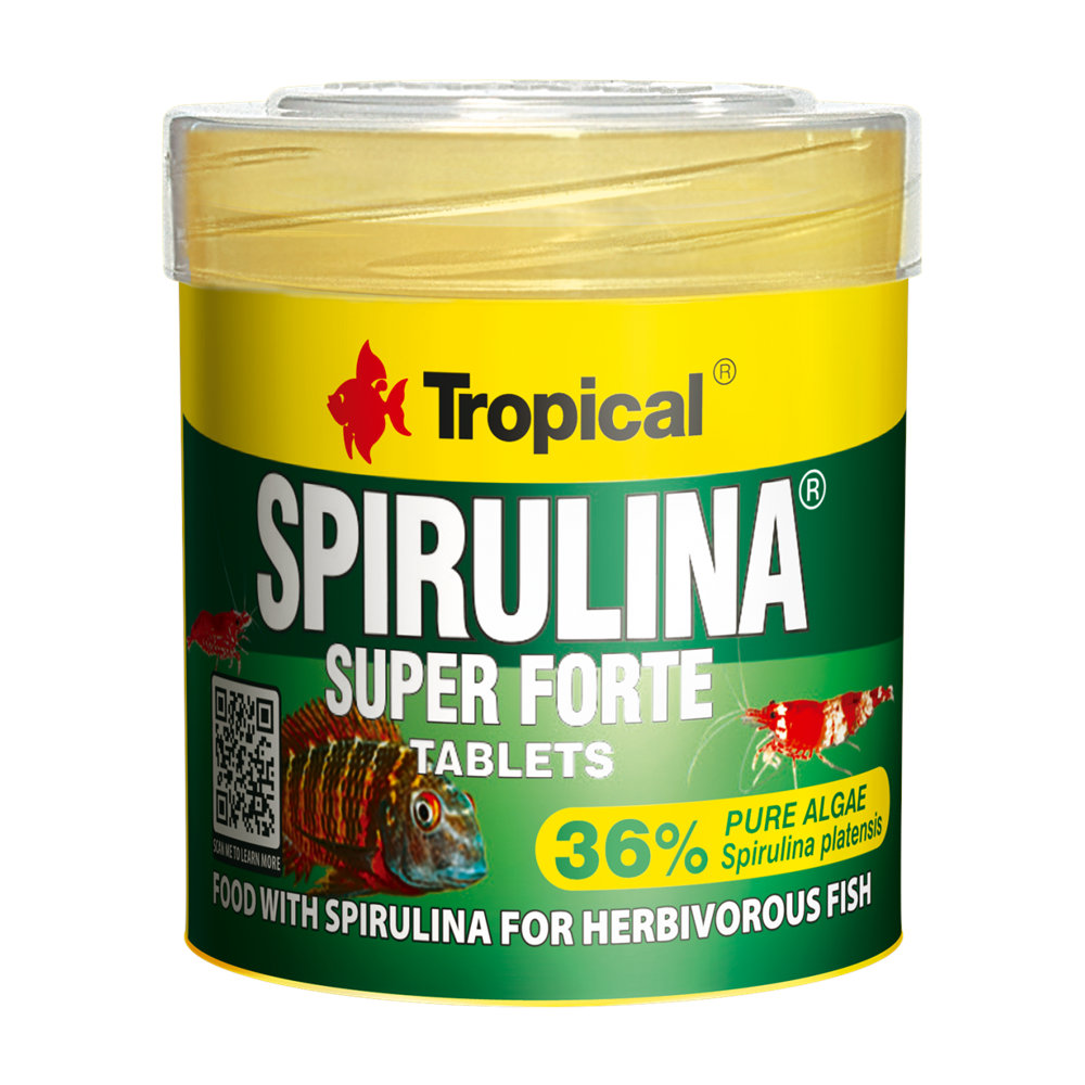 Tropical Super Spirulina Forte Tablets 50ml/36Gr