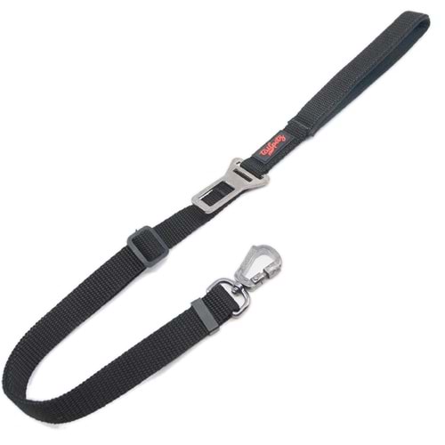 Tailpetz Travel Leash Siyah
