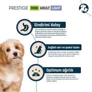 Pro Nutrition Prestige Küçük Irk Light Yetişkin Köpek Maması 3KG