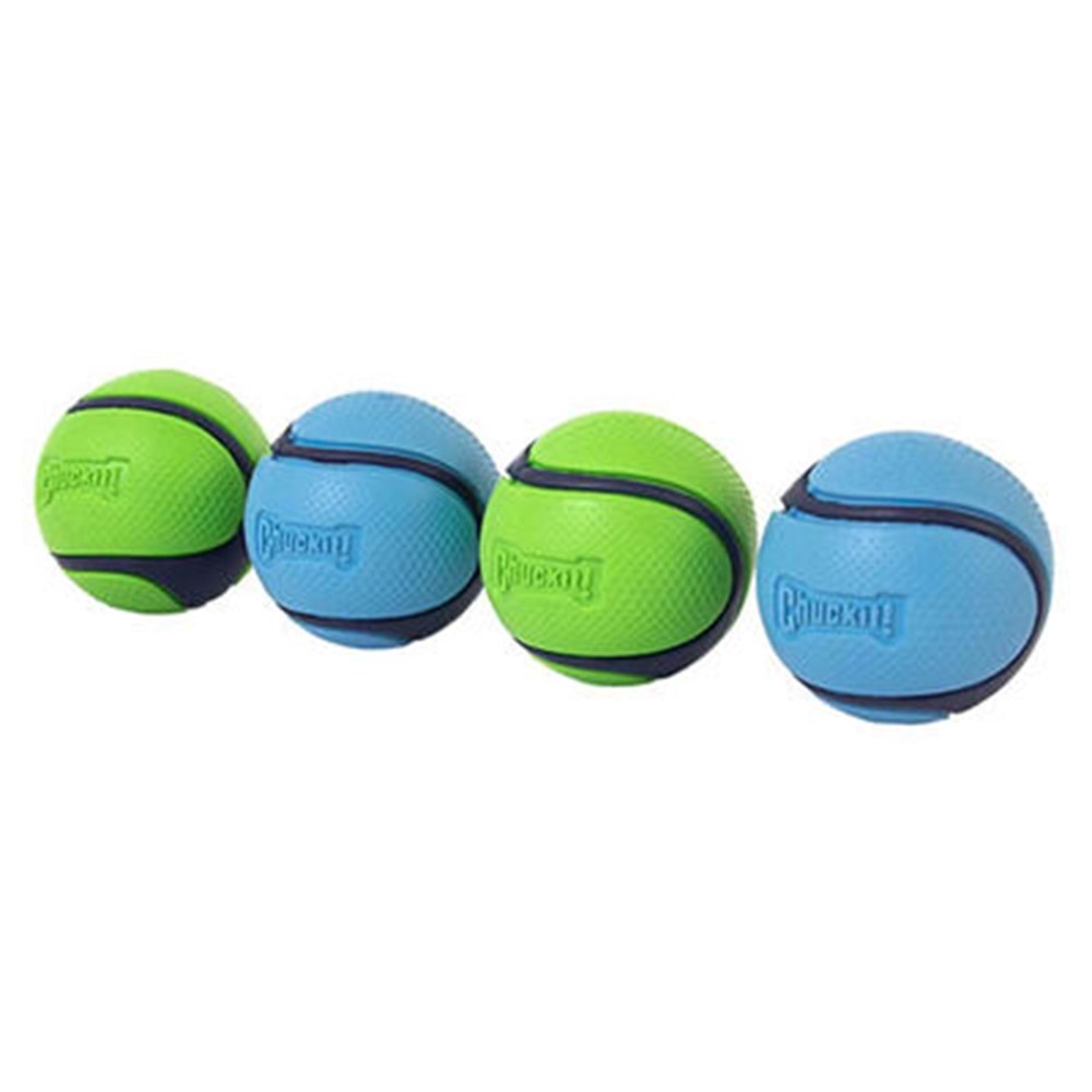 Chuckit! Sniff Fetch Kokulu Köpek Oyun Topu 4'lü Kutulu Set (Orta Boy)