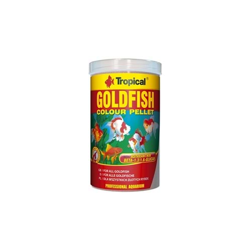 Tropical Goldfish Colour Pellet Size S 250ml/110Gr