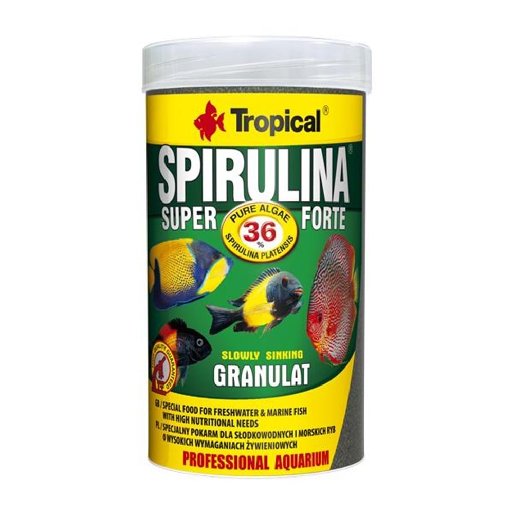Tropical Spirulina Forte Gran 250ml/150Gr