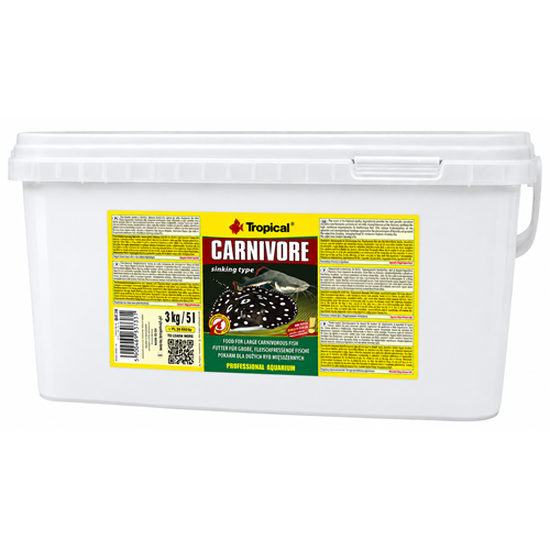 Tropical Carnivore 5Lt/3Kg