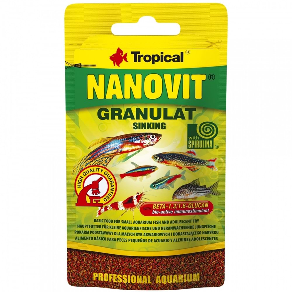 Tropical Nanovit Granulat 10Gr