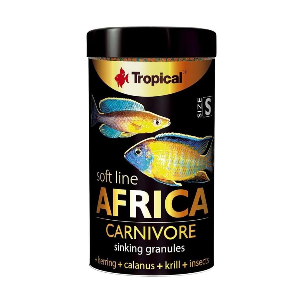 Tropical Soft Line Africa Carnivore Size S 100ml/60Gr