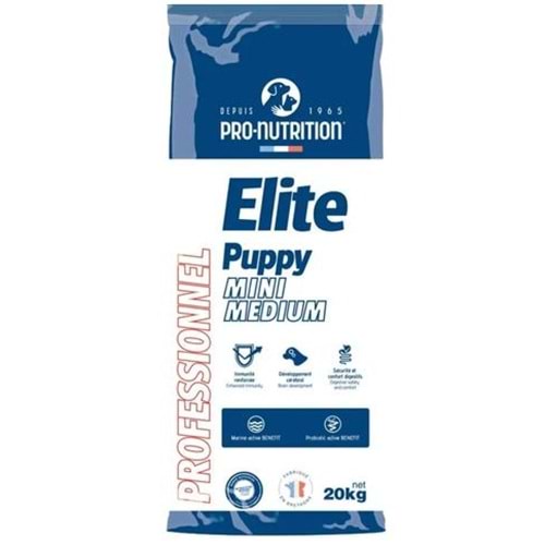 Pro Nutrition Elite Çiftlik Serisi Küçük ve Orta Irk Yavru Köpek Maması 20KG